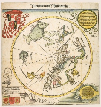  dürer - Carte du ciel austral Albrecht Dürer